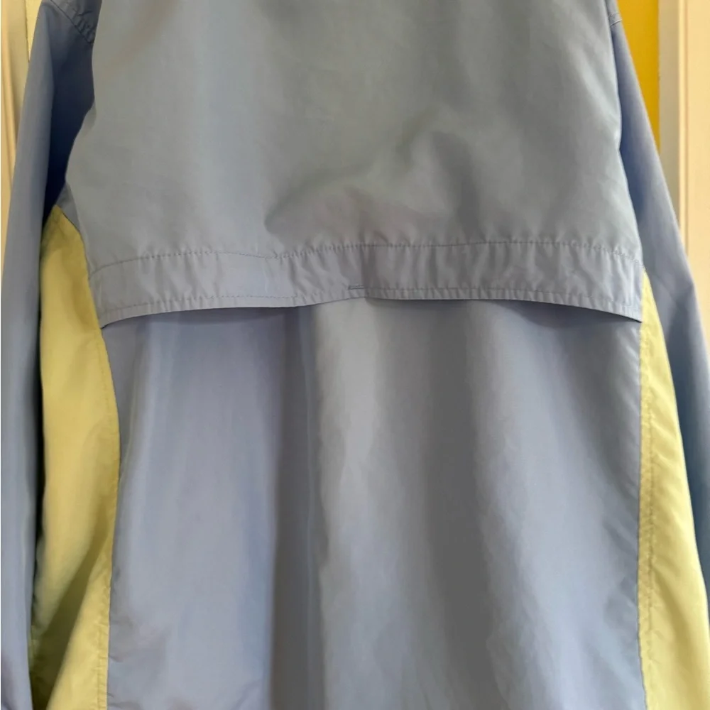 Eddie Bauer Colorblock Windbreaker - Periwinkle and Soft Yellow - Picture 14 of 16